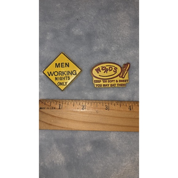 Other - VTG Magic Magnets Men Working Nights Only, Words Keep Em Soft & Sweet You May